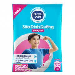 Sữa tiệt trùng CGHL bịch Dâu 48x180ml