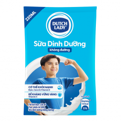 Sữa tiệt trùng CGHL bịch không đường 48x220ml